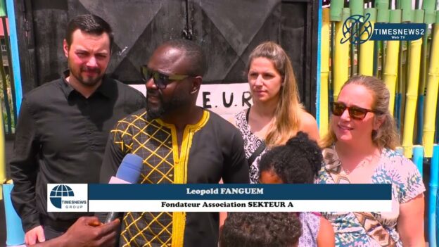  REPORTAGE MAGAZINE CEREMONIE REMISE DES CLES DE L’AIRE DE JEU ECOLE MATERNELLE ESSOS