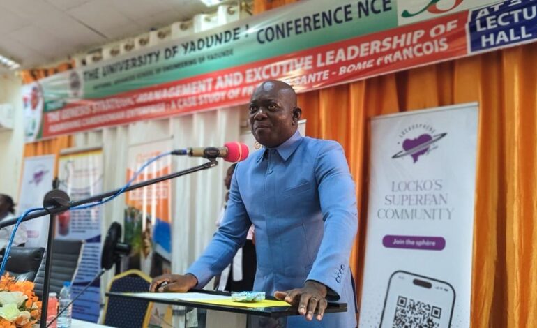  Entrepreneuriat et Management : Le PDG de Bôme François Partage son Expérience à l’École Nationale Supérieure Polytechnique de Yaoundé