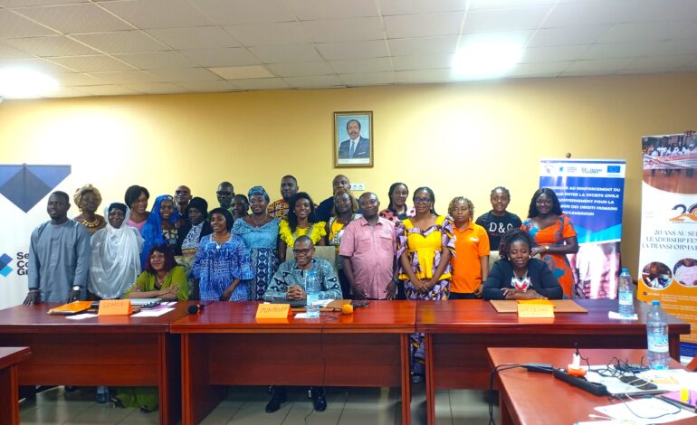  Mobilisation, Gouvernance, Plaidoyer : Les OSC Outillées pour un Dialogue Structuré avec l’État